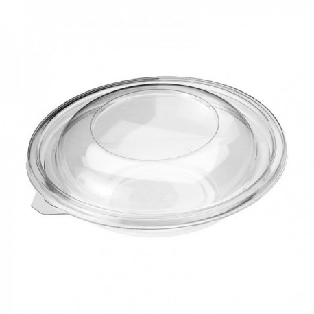PACK 60 TAPAS REDONDA CUP. 18 CM. PET TRANSPARENTE