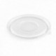 PACK 50 TAPAS REDONDAS 23 CM. PET TRANSPARENTE