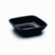 BANDEJA DELICATESSEN BLACK MELAMINA SERIE CLASSIC DE LACOR 10x10x2.5 CM