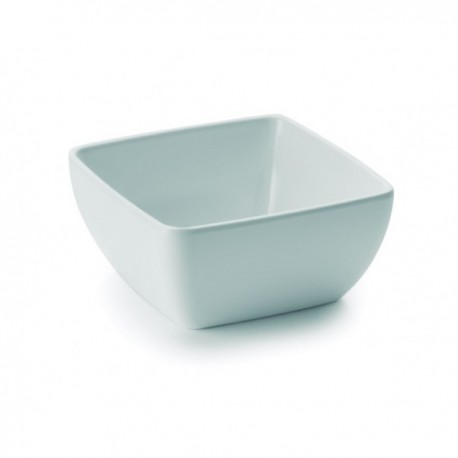 BOL ENSALADA WHITE MELAMINA SERIE CLASSIC DE LACOR 13x13x6 CM