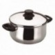 CACEROLA CON TAPA GARINOX DE LACOR 18 CM