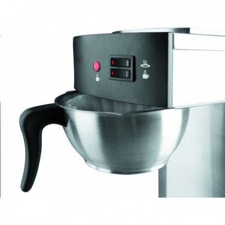 CAFETERA ELÉCTRICA CON 2 JARRAS CRISTAL DE LACOR