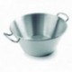 CALDERO CÓNICO CON ASAS INOXIDABLE 18/10 DE LACOR 28 CM