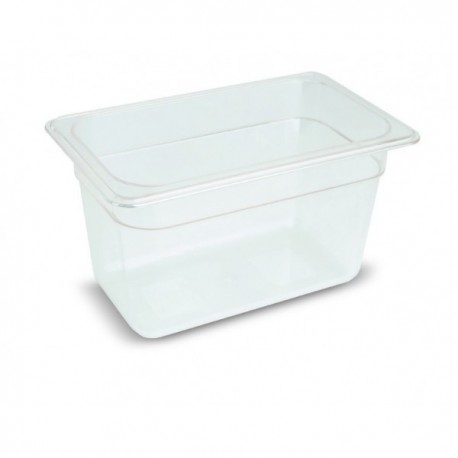 CUBETA GN POLICARBONATO 1/4 DE LACOR 265X162X65 MM
