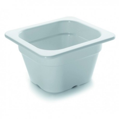 CUBETA MELAMINA GASTRONORM 1/6 DE LACOR 176X162X65 MM