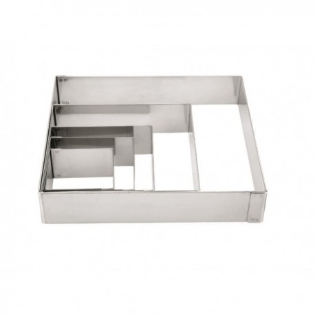 MOLDE ARO CUADRADO DE LACOR 6X6 CM