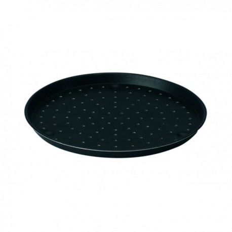 MOLDE PIZZA ALUMINIO CON ORIFICIOS DE LACOR 24 CM