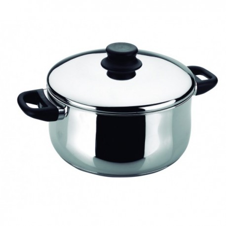 OLLA CON TAPA GARINOX DE LACOR 20 CM
