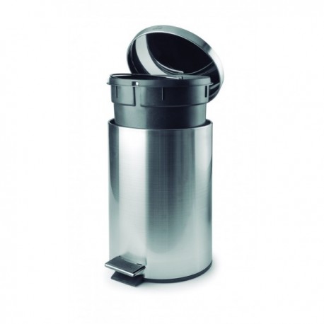 PAPELERA INOXIDABLE CON PEDAL 3 L DE LACOR 3 Litros
