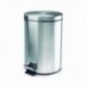 PAPELERA INOXIDABLE CON PEDAL 3 L DE LACOR 3 Litros