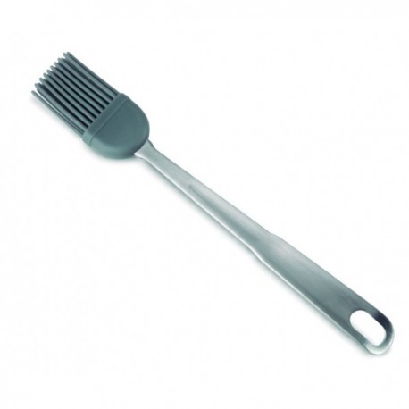 PINCEL SILICONA ESTRECHO MANGO INOXIDABLE DE LACOR 31 CM