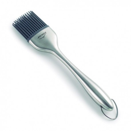 PINCEL SILICONA MANGO INOXIDABLE DE LACOR 23 CM