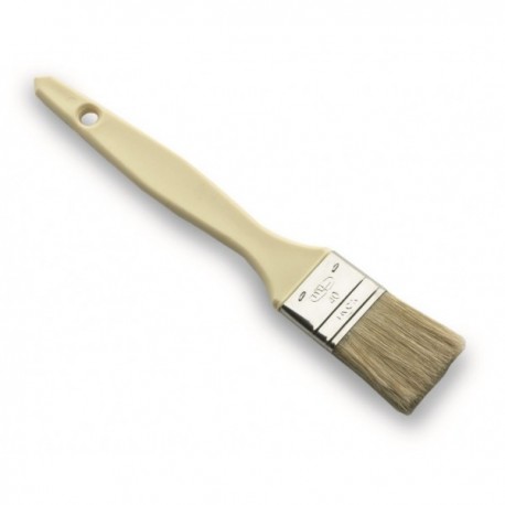 PINCEL VIROLA INOXIDABLE MANGO POLIPROPILENO DE LACOR 4.4X3.0 CM