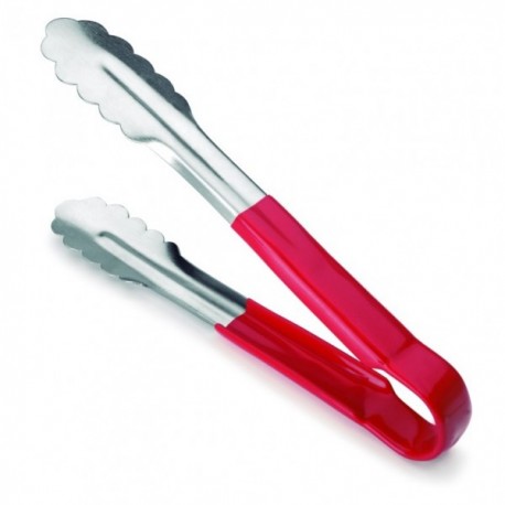 PINZA ROJA KARU DE ACERO DE LACOR 24 CM