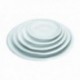 PLATO REDONDO ONDULADO MELAMINA DE LACOR 207X28 MM