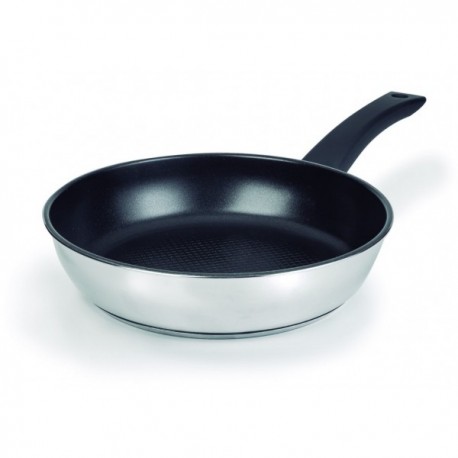 SARTÉN ASADOR HOME INOXIDABLE 18/10 DE LACOR 18 CM