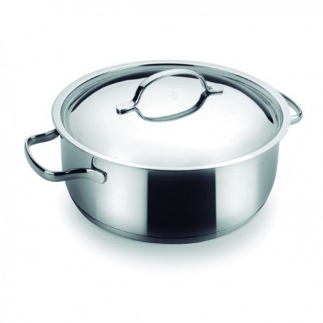 TARTERA CON TAPA BASIC DE LACOR 24 CM