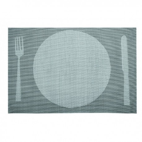 MANTEL INDIVIDUAL GRIS DE LACOR 45X30 CM