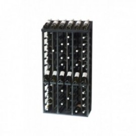 BOTELLERO EXPOSITOR PARA LOJAS para 72 Garrafas coloridas Black Pine GODELLO