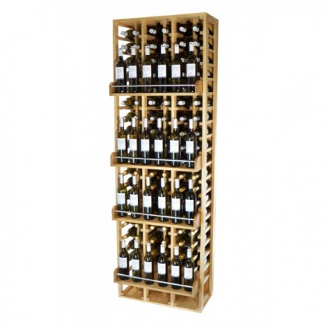 BOTELLERO PROFESIONAL PARA VENTA Y EXPOSICIÓN para 144 Botellas color GODELLO