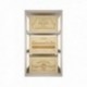 MUEBLES PARA 3 CAJAS DE 12 BOTELLAS para 3 cajas de 12 botellas color Pino Blanco GODELLO