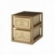 MUEBLE PARA 2 CAJAS DE 12 BOTELLAS para 2 Cajas color Pino Roble claro GODELLO