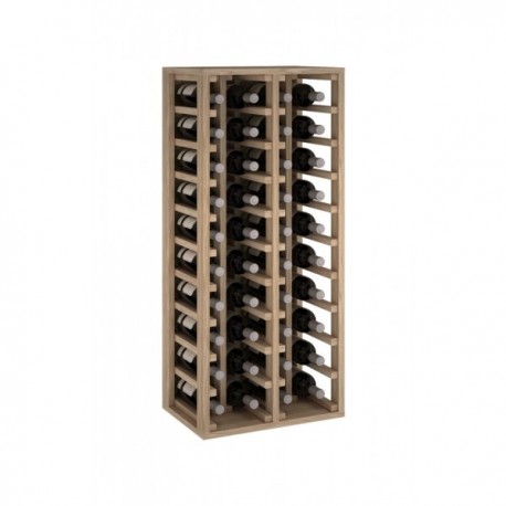 BOTELLERO MADERA DE PINO PARA 40 BOTELLAS para 40 Botellas color Roble Natural GODELLO