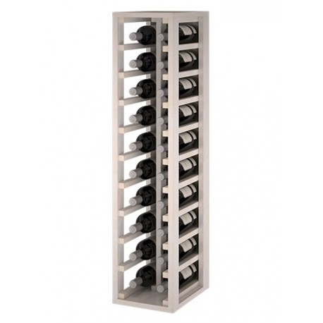 BOTELLERO MADERA DE PINO para 20 Botellas color Pino oscuro GODELLO