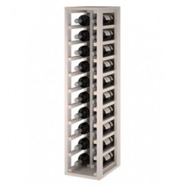 BOTELLERO MADERA DE PINO para 20 Botellas color Pino Negro GODELLO