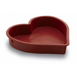 Molde silicona corazón Lacor