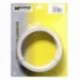 1,2 mm de fio plastificado. Branco (role 50 metros)