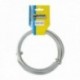 Fio plastificado (rolo 10 metros) Branco No. 16 / 2,7 mm.