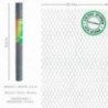 Enrejado Triple Torsion 13/ 60 cm. Rollo 50 Metros Uso Domestico