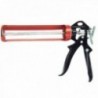Pistola de silicone vermelho/preto