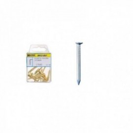 Punta Pana Pana Zincada 1,50x15 mm. 100 unidades