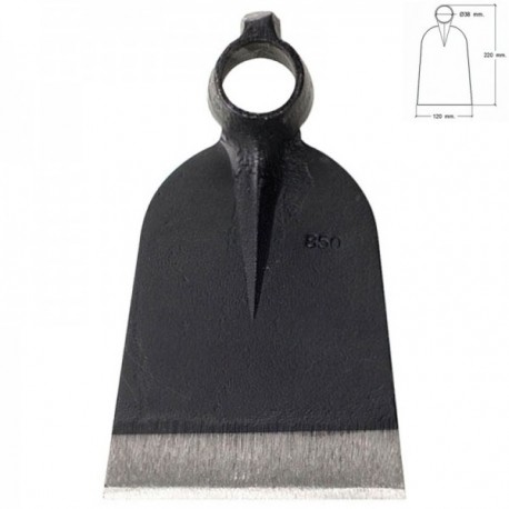 Zada forjada por manga 219/750 gramas