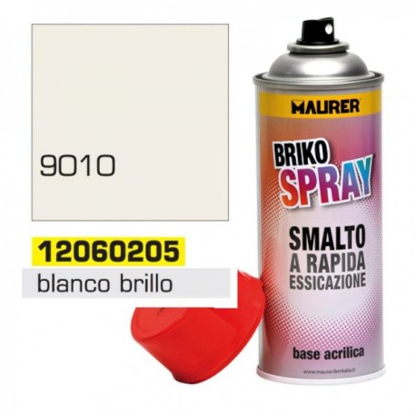 Spray White Paint Deep Shine 400 ml.