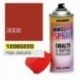 Spray de tinta vermelha escura 400 ml.