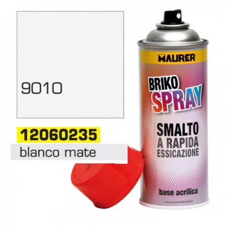 Pulverize a tinta fosca de 400 ml.