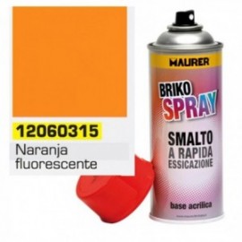 Spray Fluorescent Orange Paint 400 ml.