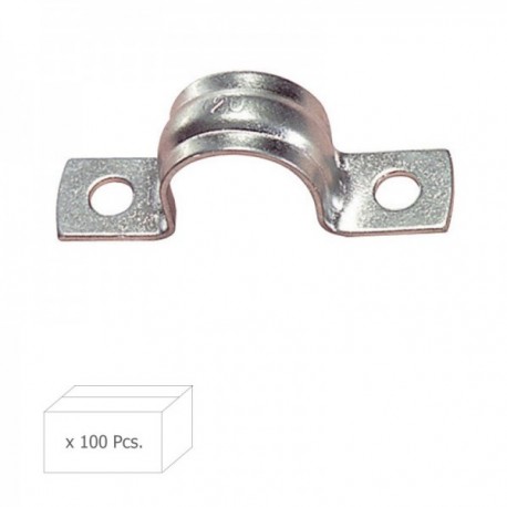 Metal Place 2 pernas 15 mm. Wolfpack Box 100 unidades