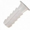 Taco Wolfpack Plástico Blanco 6 mm. (25 unidades)