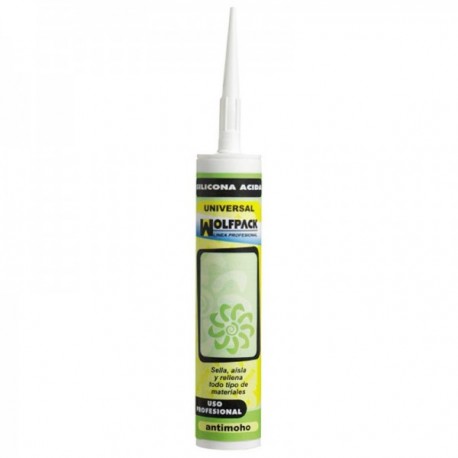 Silicona Acida Negra 280cc