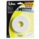Fita de face dupla 2,6 m. x 18 mm.