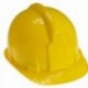 Capacetes de trabalho amarelo