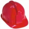 Capacetes de trabalho vermelho