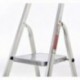 Oryx Escalera Aluminio 7 Peldaños Plegable, Uso doméstico, Antideslizante, Ligera y Resistente