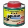 Cola de PVC Wolfpack com 500 ml de pincel.