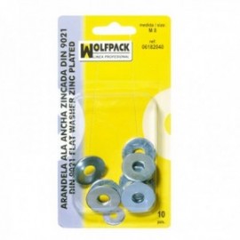 Arruelas de asa larga DIN9021 M08 (10 peças)