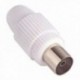 9,5 mm de conector de TV feminin direto.